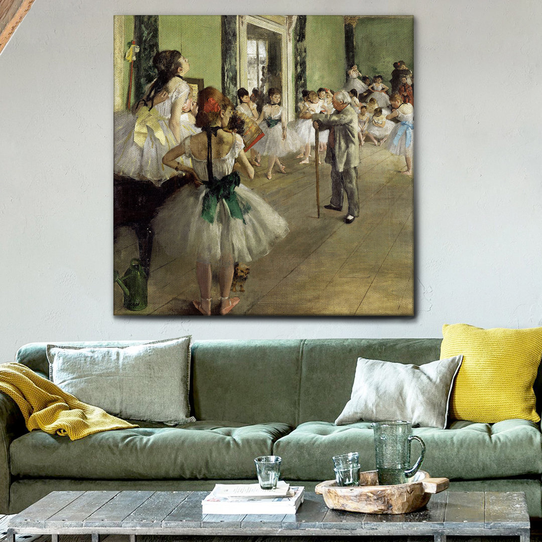 Leinwandbild Classe Di Ballo von Edgar Degas