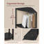 146.6cm H x 32cm W Steel Corner Bookcase-1375478717