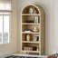 Vitrine de rangement ouverte à 5 niveaux avec bibliothèque à 5 niveaux H 70,9 po x l 30,7 po avec 5 tablettes pour le bureau à domicile, la chambre à coucher et le salon -119304226-115747575