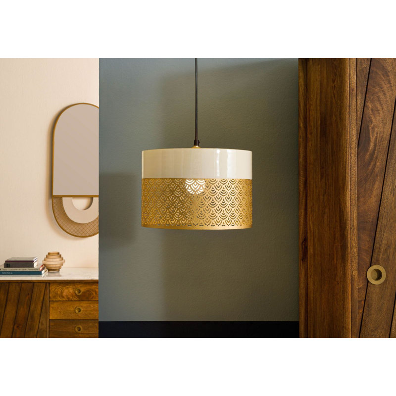 LOS ANGELES 1 - Light Gold Pendant