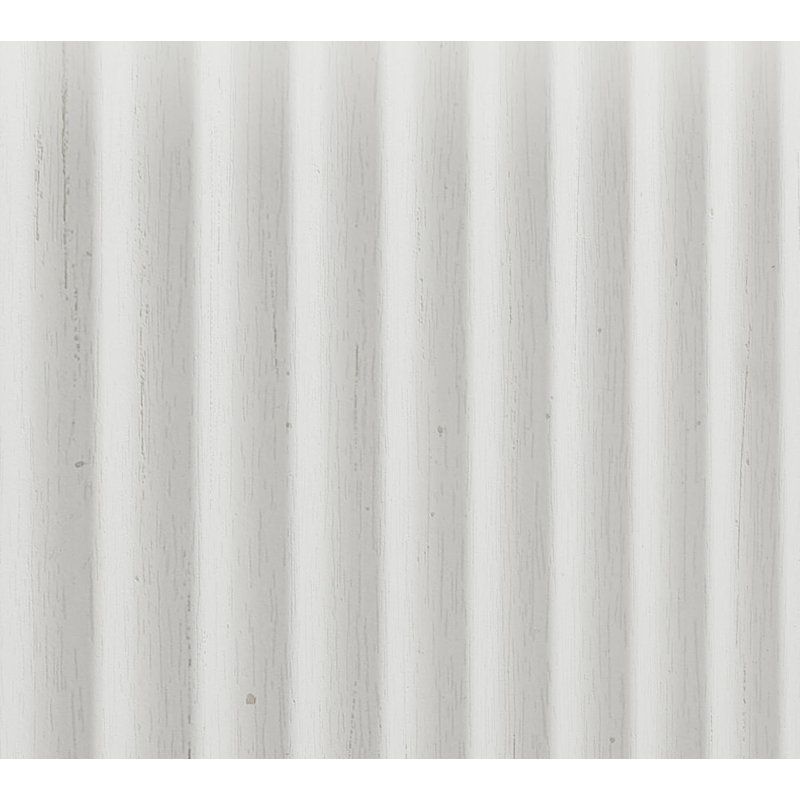 Rectangle Accent Cabinet, White/Brown
