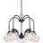 Chamblee 5 - Light Steel Dimmable Modern Linear Chandelier-2009934186
