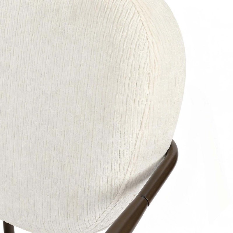 Chaise d'appoint Modern, Blanc