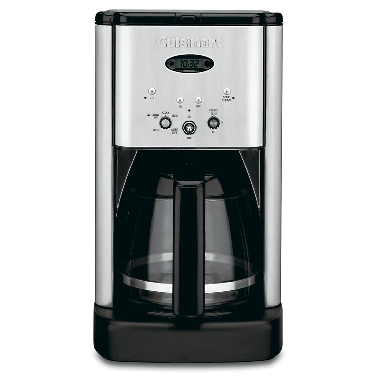 Cuisinart Coffee Plus 12-Cup Black/Stainless Residential Combination Coffee  Maker at