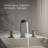 ParallelWidespread Bathroom Faucet, 3-Hole Two Lever Handle Bathroom Sink Faucet-90573832-123136705