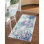 Tapis bleu turquoise à motif animalier Orason-411264681