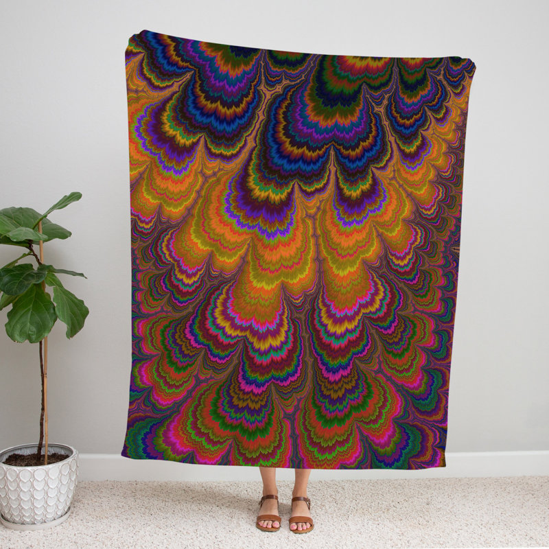 Throw Blanket, 51" W x 60" L