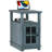 Boxley Tray Top End Table and Built-In Outlets-88157063
