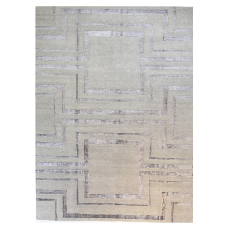 Kashanian One-of-a-Kind Rectangle 9' X 12' Hand Knotted Area Rug