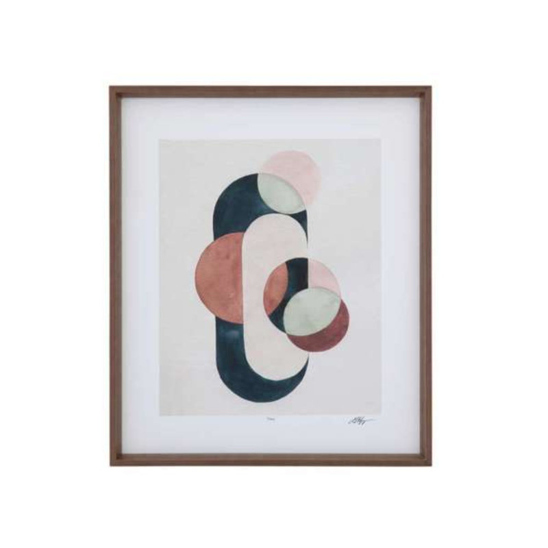 Loops and Bounds I Framed Print