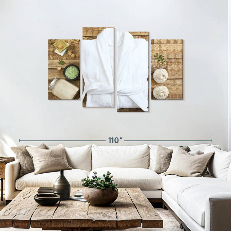 Ready For Spa, 48" H x 75" W