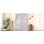 Lit double gris avec rangement pour armoire et solution compacte, structure stable pour l'utilisateur