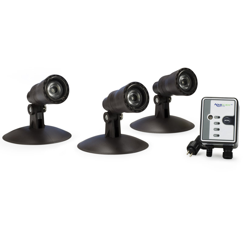 3 LED Spot Light Kit for Pond and Landscape
