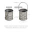Porte-bougie votive Festive Finds