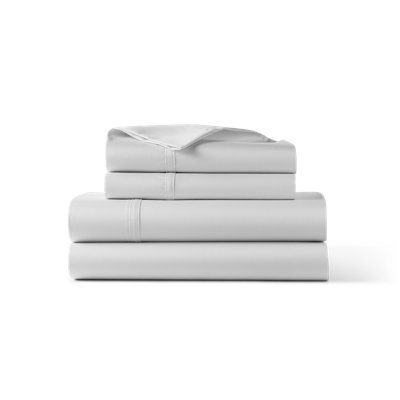  Spencer Solid 475 Thread Count 100% Cotton Queen Sheet Set