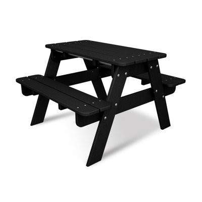 Table de pique-nique d'extérieur pour enfants POLYWOOD