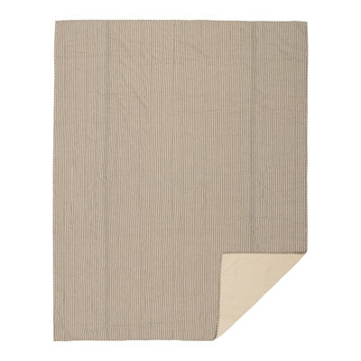 Sawyer Mill Ticking Stripe Quilt Coverlet