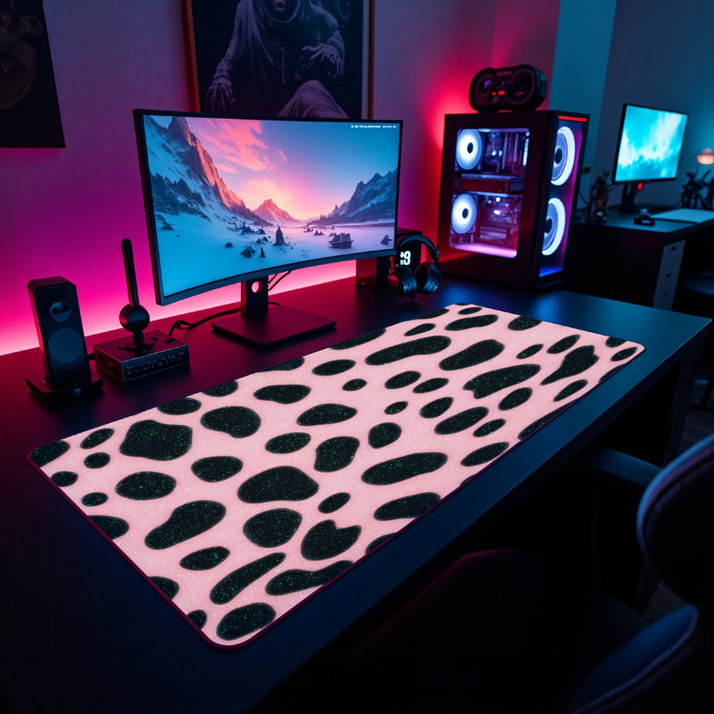 Polyester Desk Pad, 23.6x13.8