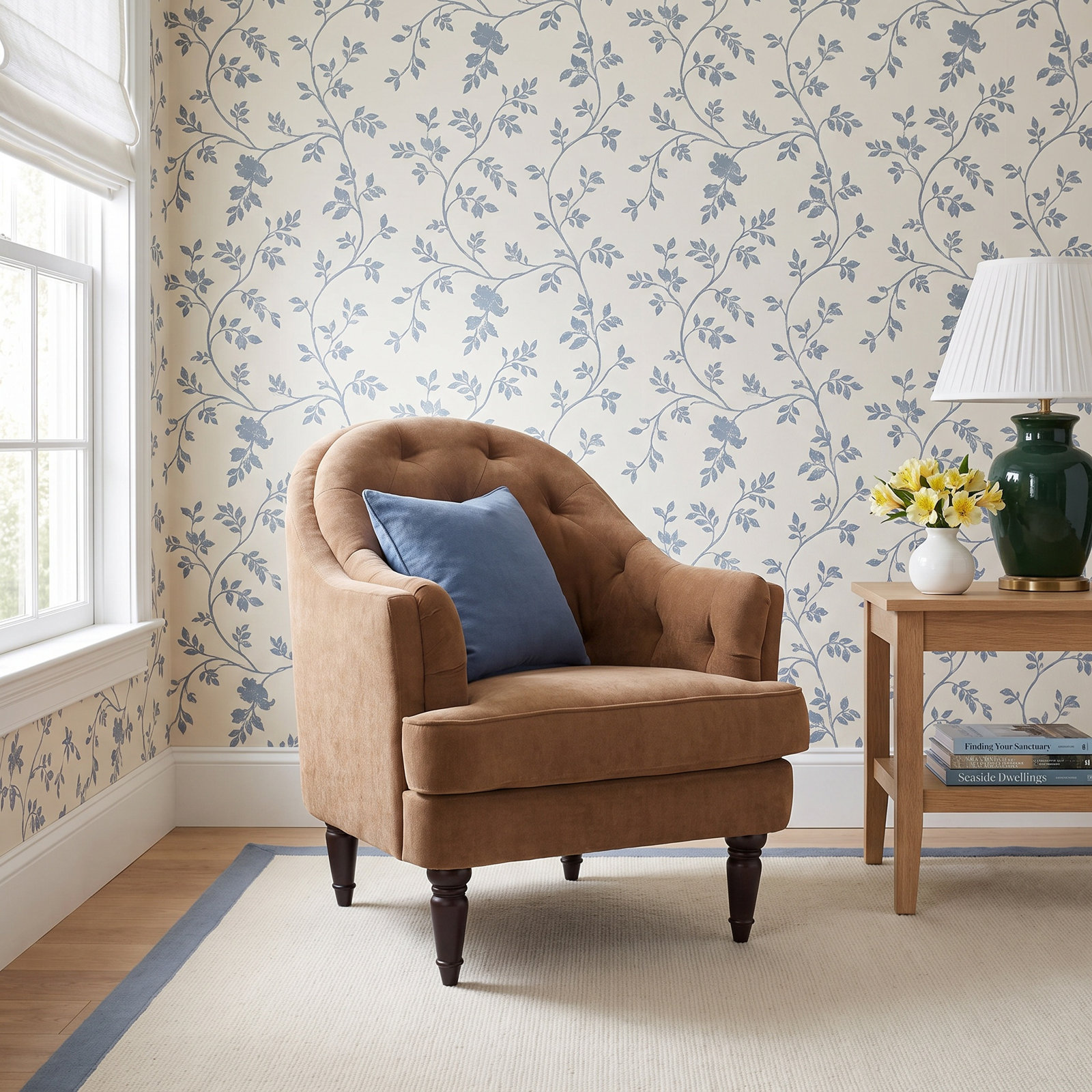 Ginger Accent Lounge Chair, Brown