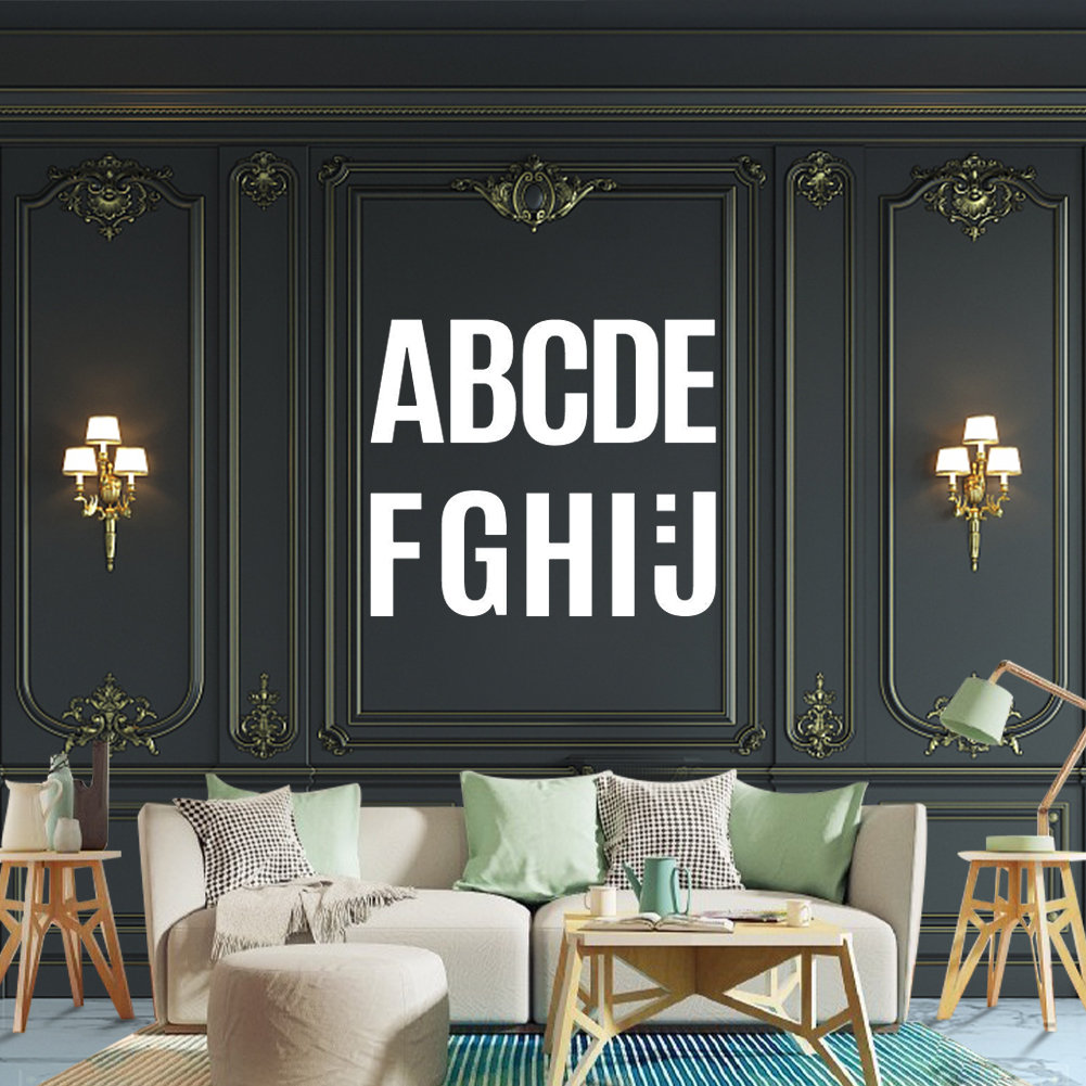 Wall Decor on Polyvinyl Chloride (PVC)
