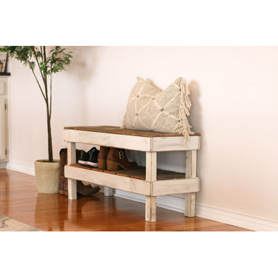 Apiffany Solid Wood Bench