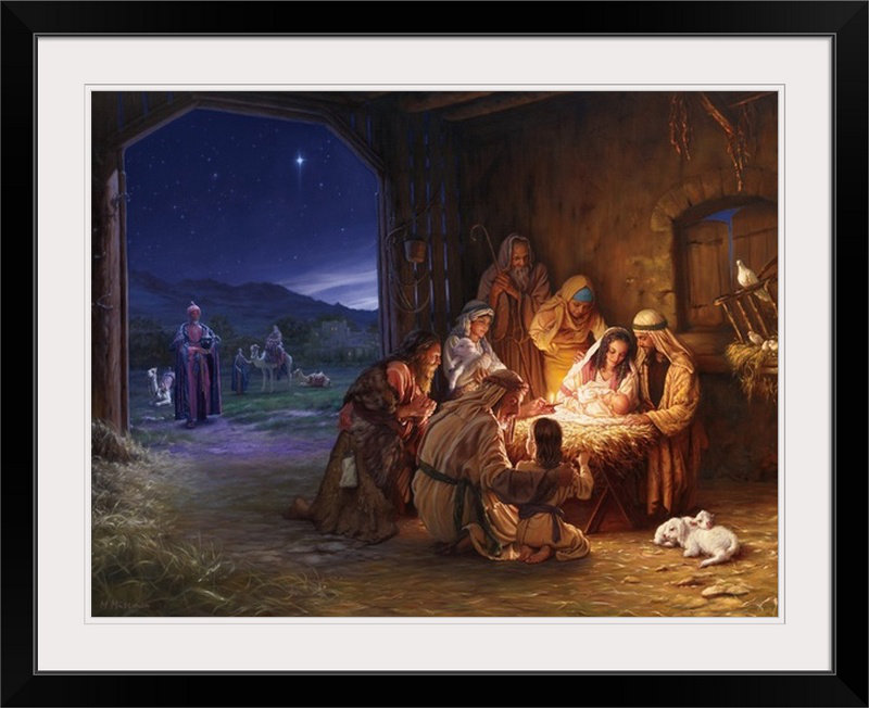 «Light of The World» par Mark Missman, impression, H 36 po x l 48 po x P 1,5 po, Toile