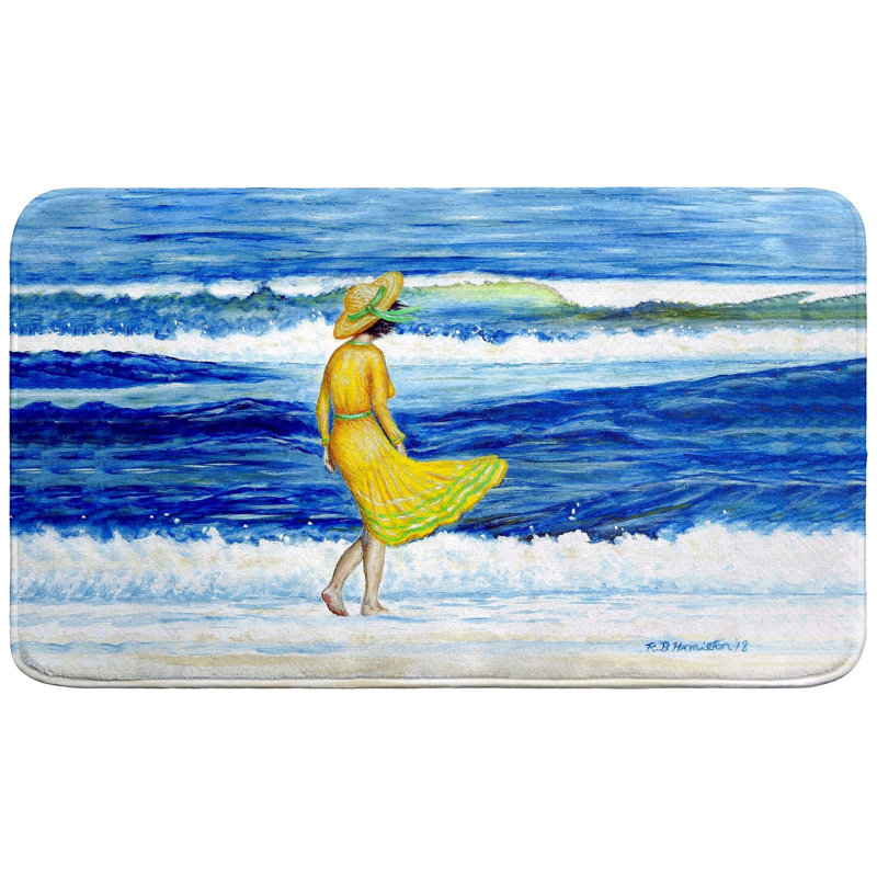 Rough Surf Bath Mat, Single - 18" L x 30" W