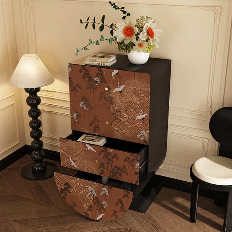 Multi-function cloakroom drawer accent chest