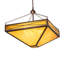 Luminaire suspendu carré 6 lumières