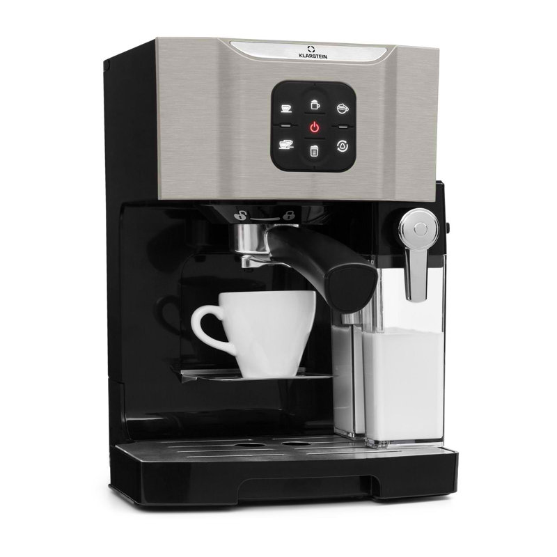 Klarstein 1.4L Espresso & Coffee Machine, Grey