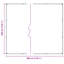  Clear Tarpaulin With Eyelets 9.8X9.8' Polyethylene-1202443078