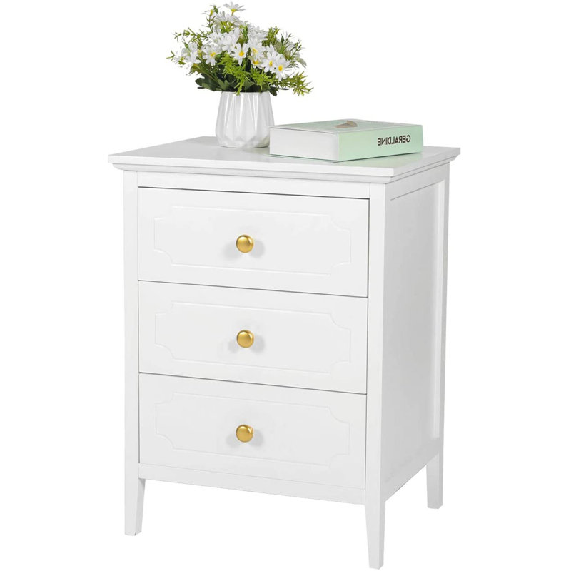 18.85'' W Nightstand, White