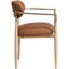 Chaise rembourrée en cuir Eligah-217157784-217157787