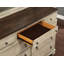 Commode double en bois massif à 9 tiroirs 67 po Secor