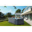 Piscine à paroi rigide en PVC 7 pi x 4 pi x 14 pi Mason & Mia