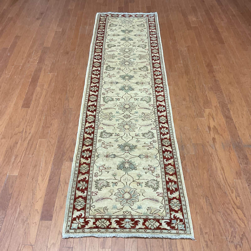  Handmade Oushak Wool Runner