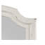 Miroir de coiffeuse biseauté blanc antique Jaqueline