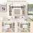 Makeup Vanity Desk with Mirror and Adjustable Storage Shelves