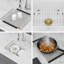 Évier de cuisine en quartz - Évier de cuisine à simple cuve en composite en granite 14,82 po x 17,55 po x 8,38 po-117845442