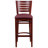 Kadircan Slat Back Wooden Restaurant Barstool-31759990-31759993-55836874