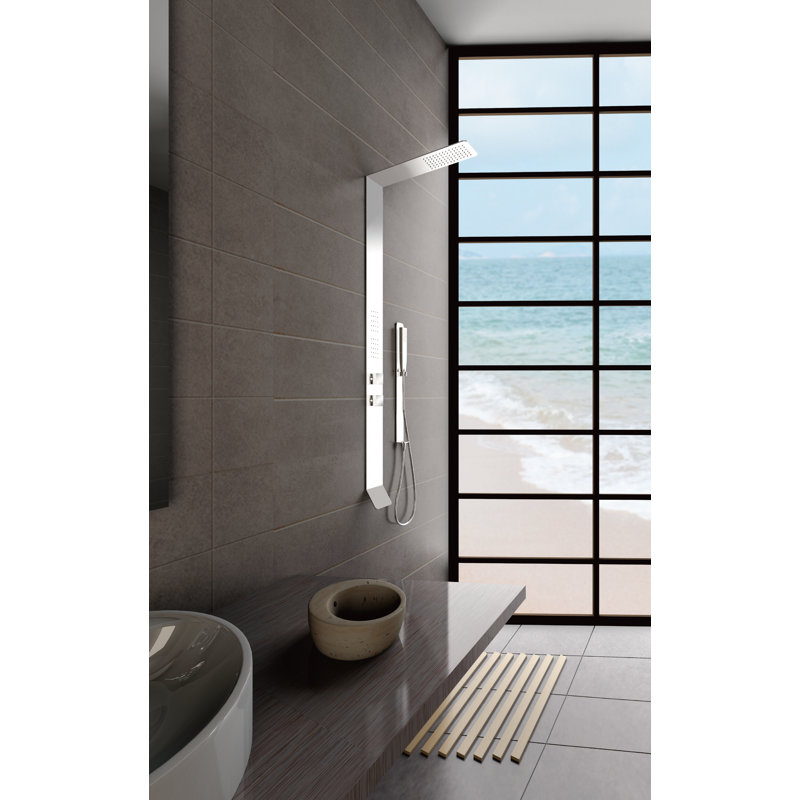 55.25'' Shower Panel with Fixed Shower Head