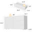 Commode double 6 tiroirs Bharati-1482668570