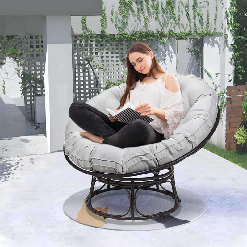 Chaise longue d'extérieur en métal Almeater