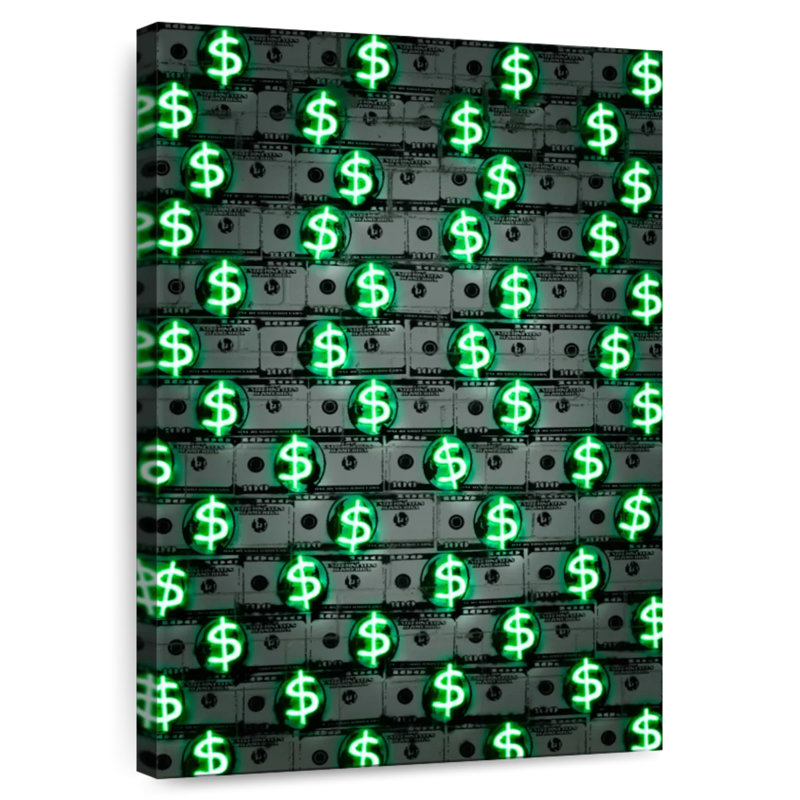 Kerner Money Money Money, 30" H x 20" W