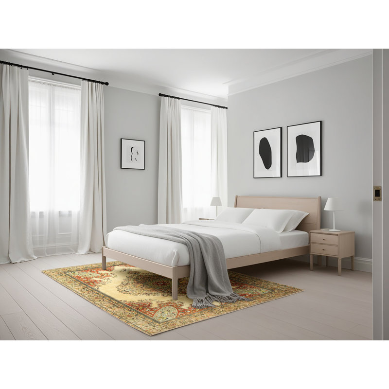 Richy Oriental Indoor Rug, Rectangle 5' x 7'