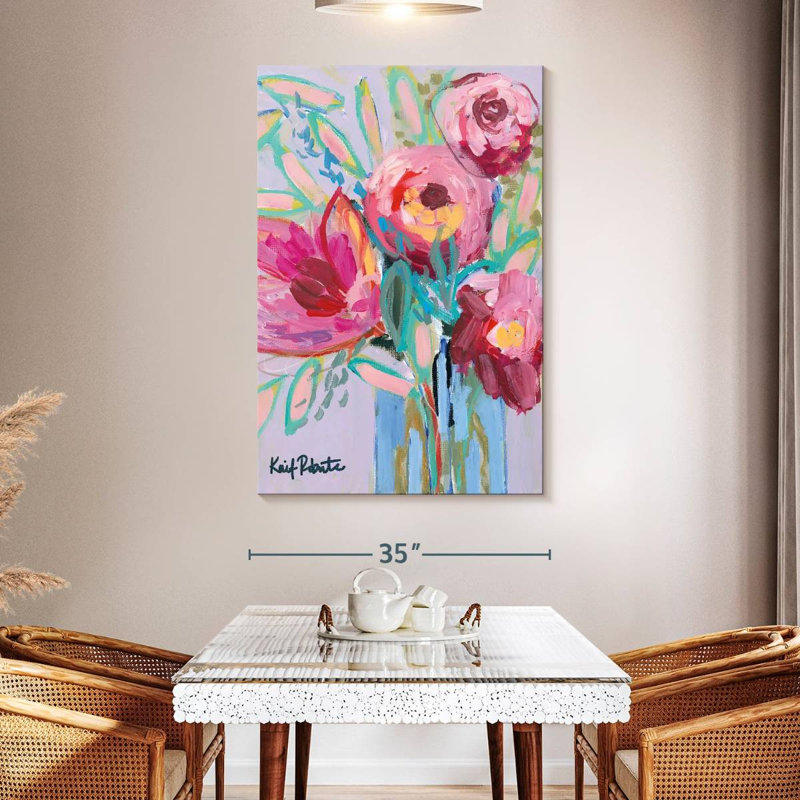 Avery Summer Blooms, 51" H x 34" W
