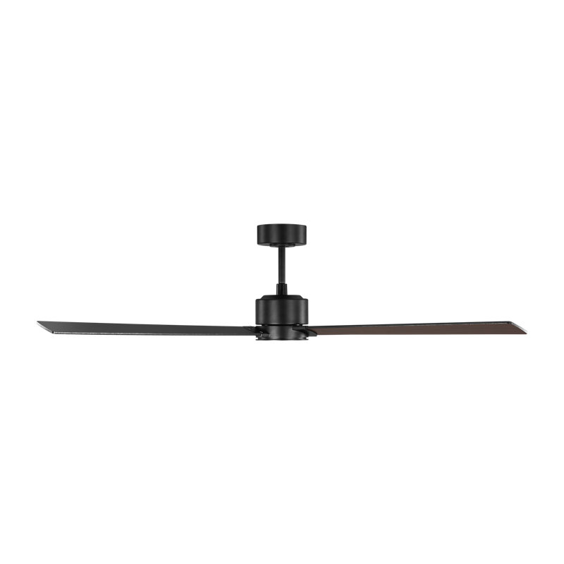 Rozzen Smart 60 Ceiling Fan, Midnight Black, Midnight Black/American Walnut