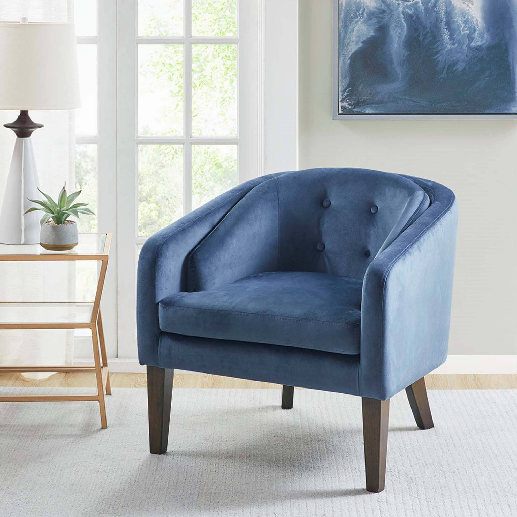 Everly Quinn Ramsha Upholstered Armchair Wayfair   Ramsha Upholstered Armchair 