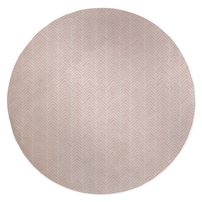 Chevron Block Non-Slip Outdoor Rug