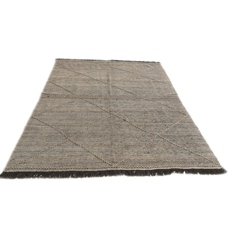 Tapis noir Ousley